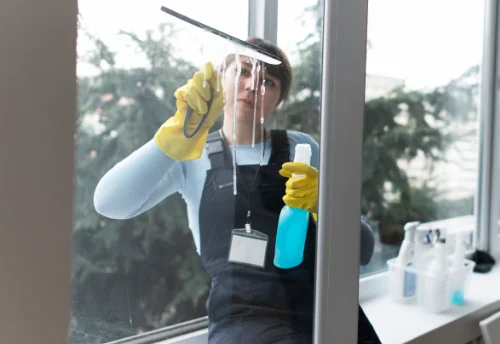 Nettoyage de vitres intérieures et extérieures à Créon